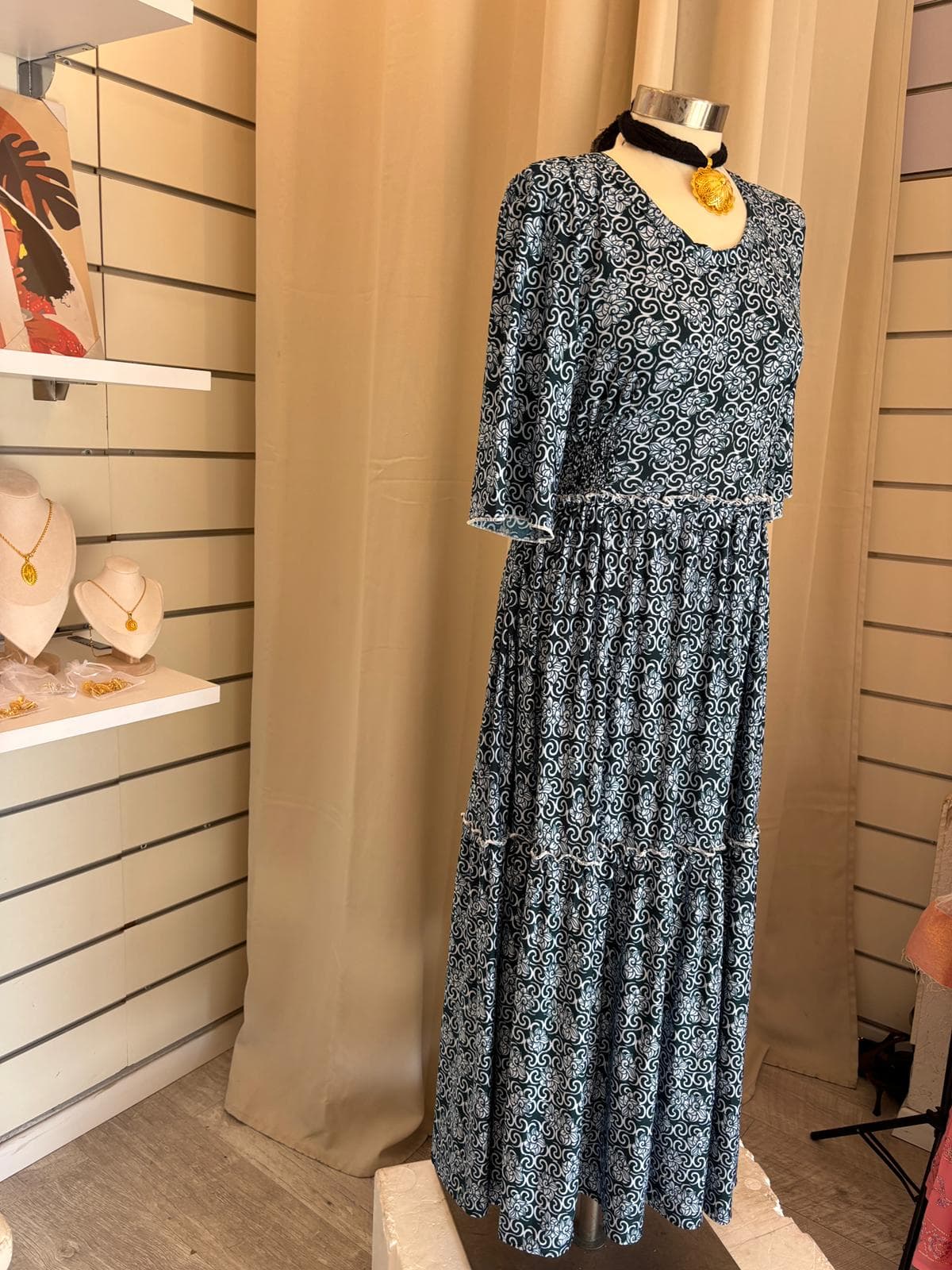 שמלת שיפון אלגנטית - דגם 1